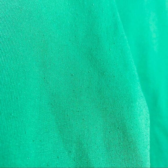 Vintage 90s Champion Spell Out Sweater Hooded Sz L Green Sweatshirt Big Logo Y2K - Picture 6 of 12